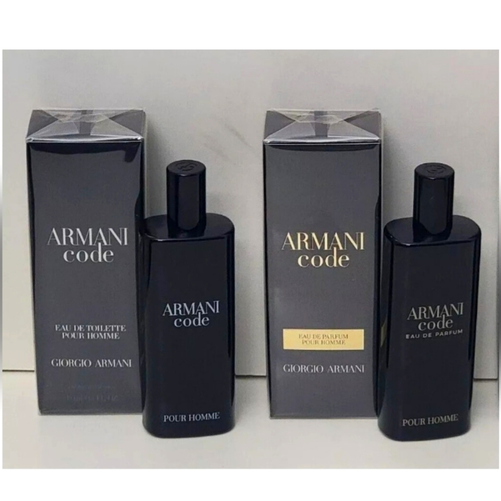 CODE TRAVEL BUNDLE FOR MEN Giorgio Armani EDT, EDP, PERFECT FOR FATHER'S DAY